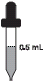 0.5 mL eye dropper