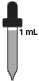 1 mL eye dropper