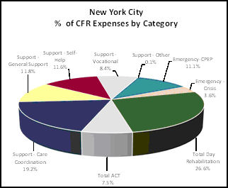 Expenses by Region: New York City