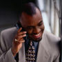 man on phone