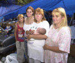 woman with children