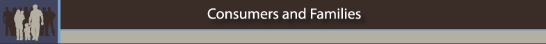 Consumers and Families banner